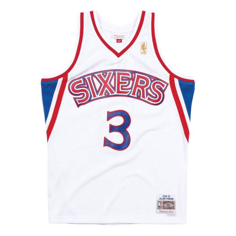 Swingman Mesh Jersey Philadelphia 76ers Allen Iverson 96-97 von Mitchell & Ness
