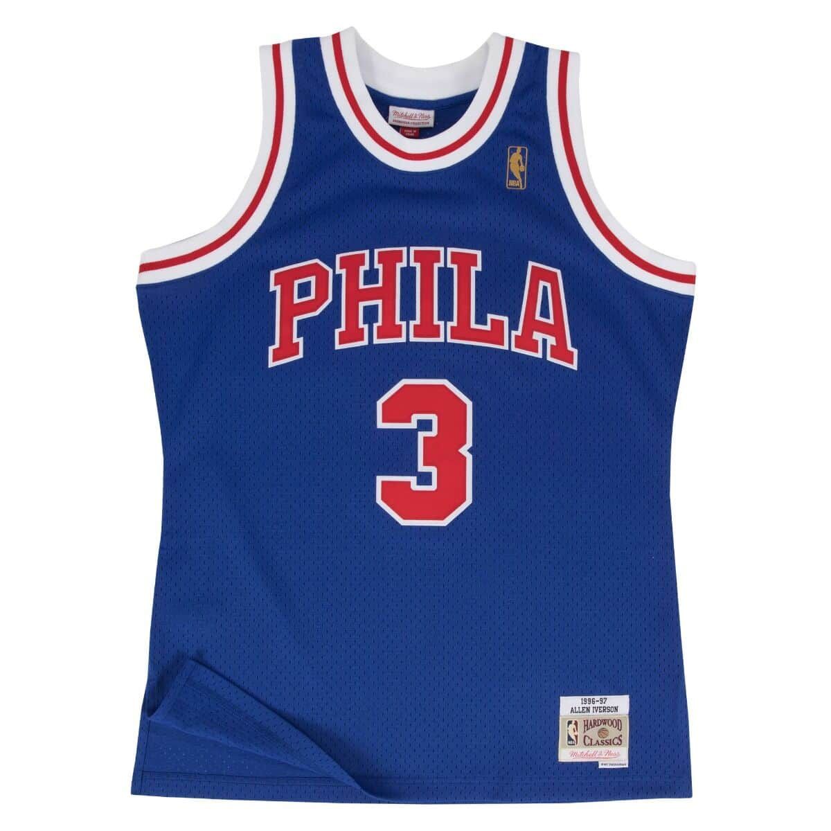 Swingman Mesh Jersey Philadelphia 76ers Allen Iverson 96-97 von Mitchell & Ness