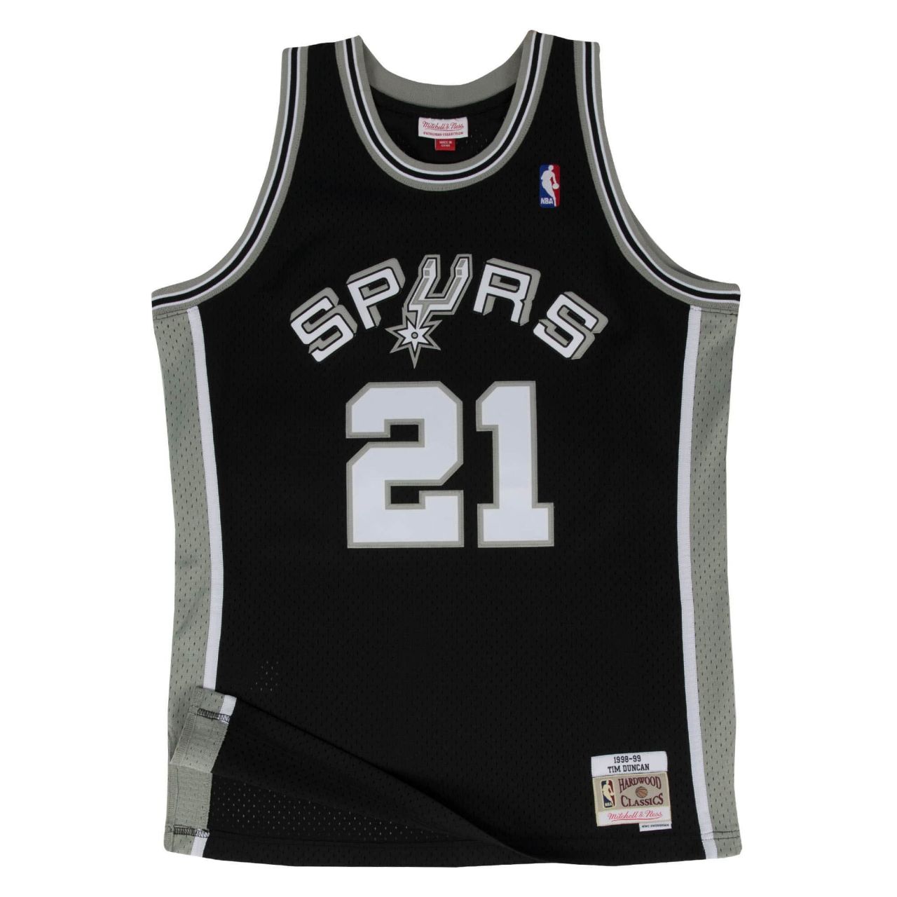 Swingman Mesh Jersey San Antonio Spurs 98-99 Tim Duncan Swingman Mesh Jersey San Antonio Spurs 98-99 Tim Duncan von Mitchell & Ness