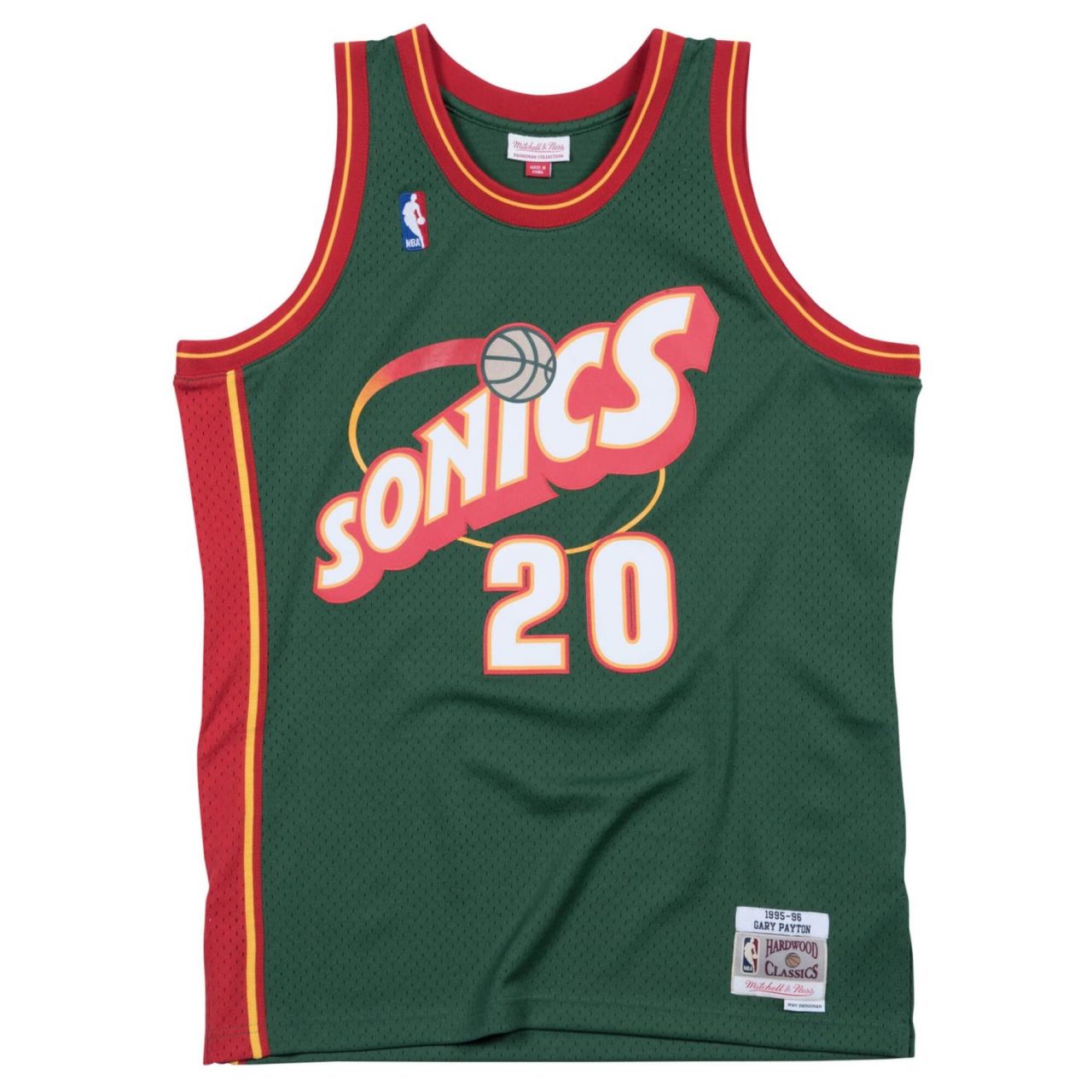 Swingman Mesh Jersey Seattle SuperSonics 1995-96 Gary Payton von Mitchell & Ness