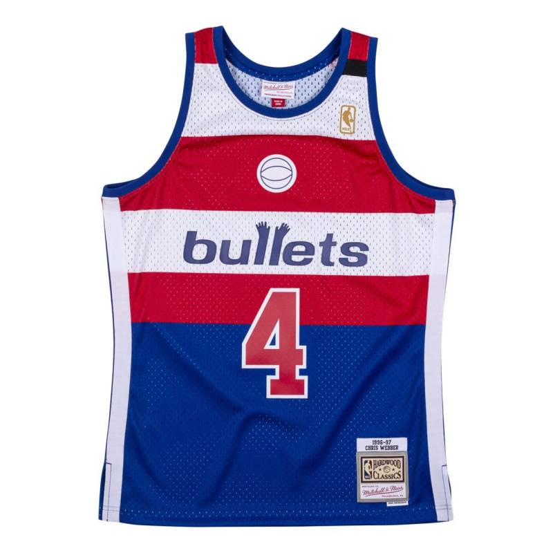 Swingman Mesh Jersey Washington Bullets 1996-97 Chris Webber von Mitchell & Ness