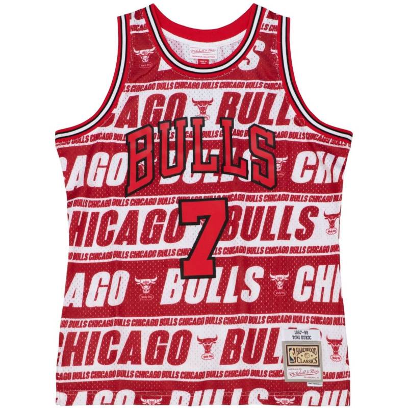 Swingman Teamwrap Mesh Jersey Chicago Bulls Toni Kukoc von Mitchell & Ness
