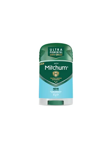 Mitchum Herren Triple Odor Defense 48HR Anti-Transpirant und Deodorant , 41 g von Mitchum
