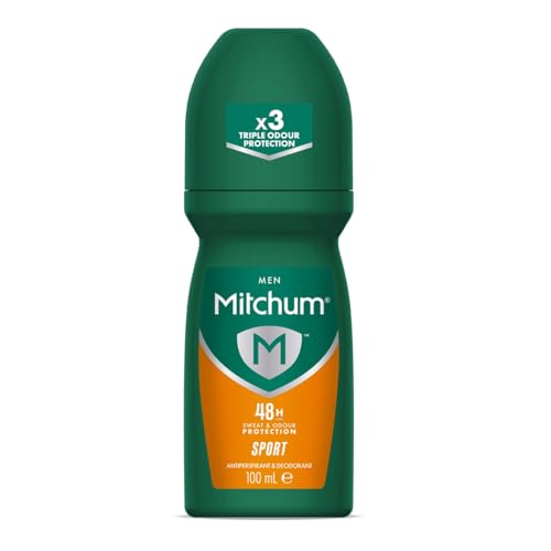 Mitchum Men 48HR Protection Roll-On Deodorant & Anti-Transpirant, Sport, 100 ml von Mitchum