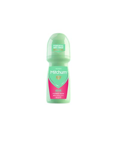 Mitchum Women 48-Stunden Schutz, Anti-Transpirant & Deo-Roller, Flower Fresh 100ml von Mitchum