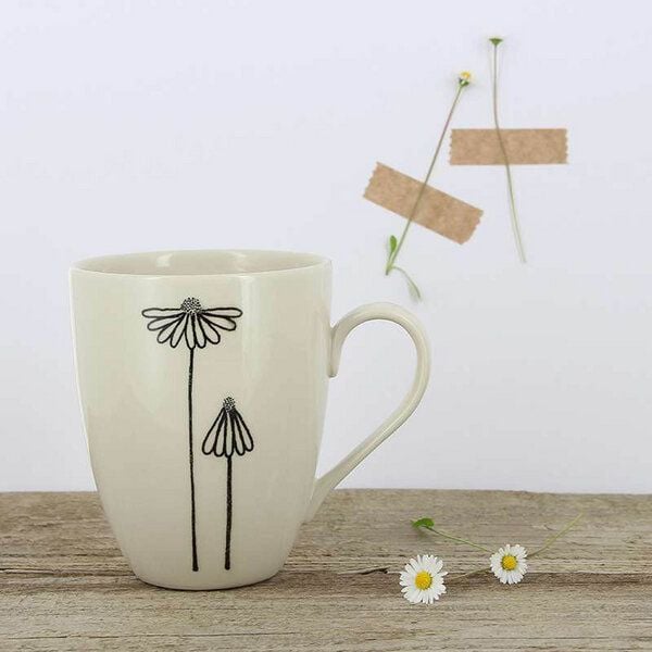 Mitienda Shop Becher aus Porzellan Gänseblümchen Mitienda Shop Becher aus Porzellan Gänseblümchen von Mitienda Shop