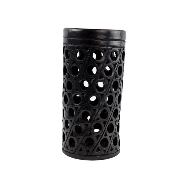 Mitienda Shop Dekovase oder Deckenleuchte aus schwarzer Keramik Mitienda Shop Dekovase oder Deckenleuchte aus schwarzer Keramik von Mitienda Shop