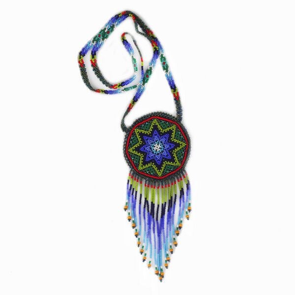 Mitienda Shop Huichol Halskette Damen | Retro-Schmuck von Mitienda Shop