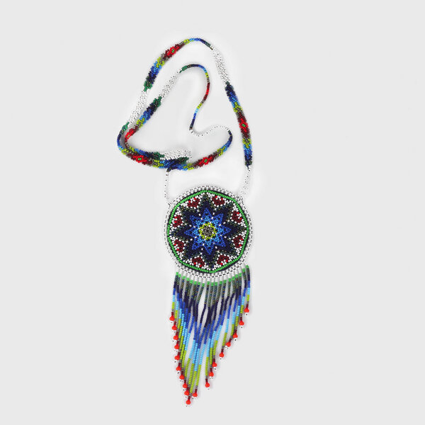 Mitienda Shop Huichol Halskette Damen | Retro-Schmuck von Mitienda Shop