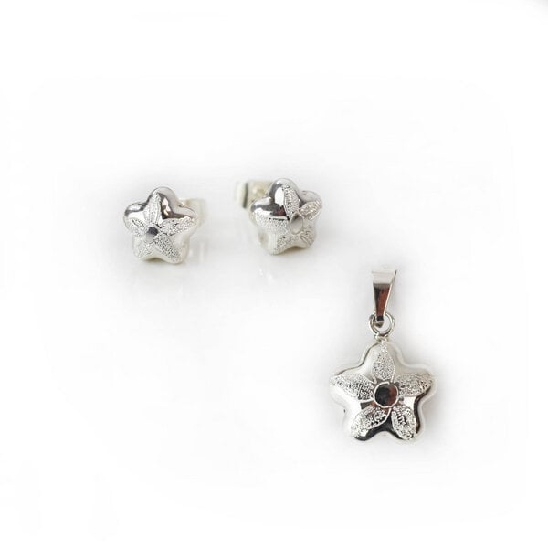 Mitienda Shop Schmuck Set 925 Silber Ohrstecker & Anhänger von Mitienda Shop