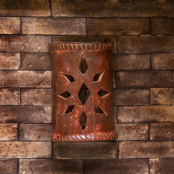 Mitienda Shop Wandleuchte Rombo aus Ton, Wanddeko Mitienda Shop Wandleuchte Rombo aus Ton, Wanddeko von Mitienda Shop