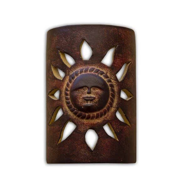 Mitienda Shop Wandleuchte Sonne aus Ton, Wanddeko Mitienda Shop Wandleuchte Sonne aus Ton, Wanddeko von Mitienda Shop