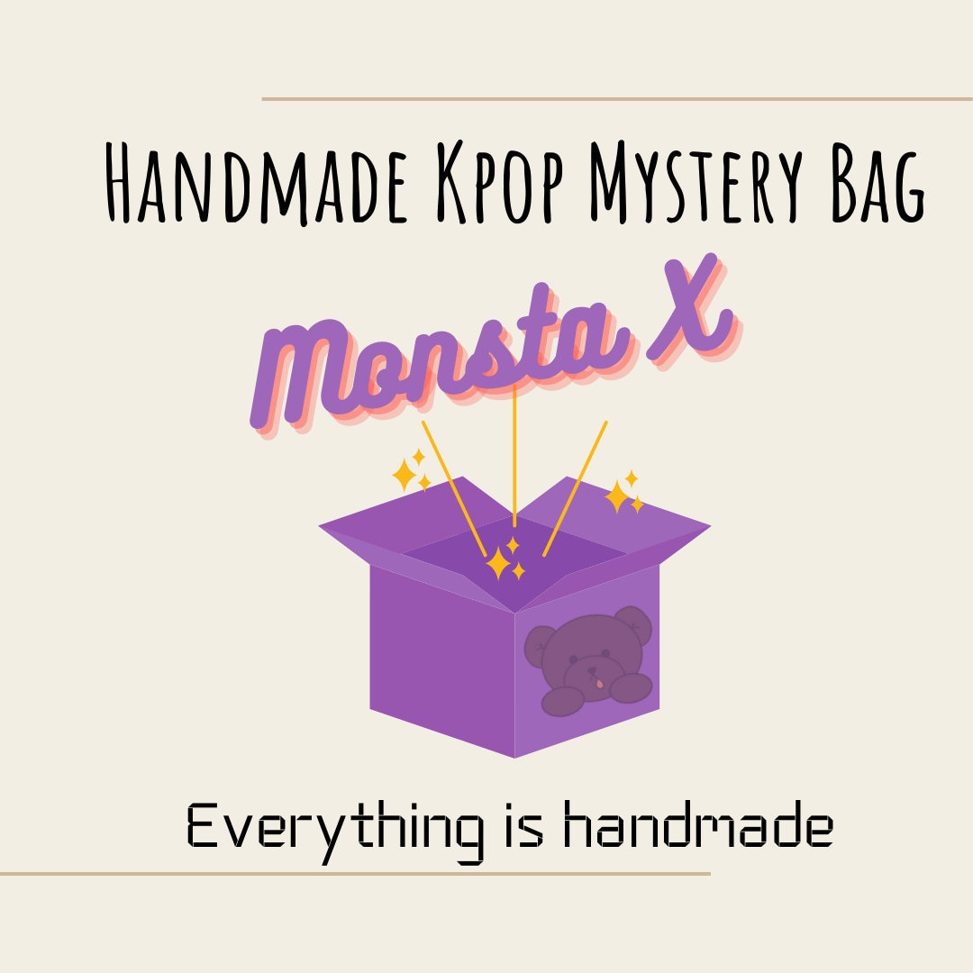 Monsta X Kpop Handgemachte Mystery Bag Blind Box | Wähle Deinen Bias Monsta X Kpop Handgemachte Mystery Bag Blind Box | Wähle Deinen Bias von MitsuKuma