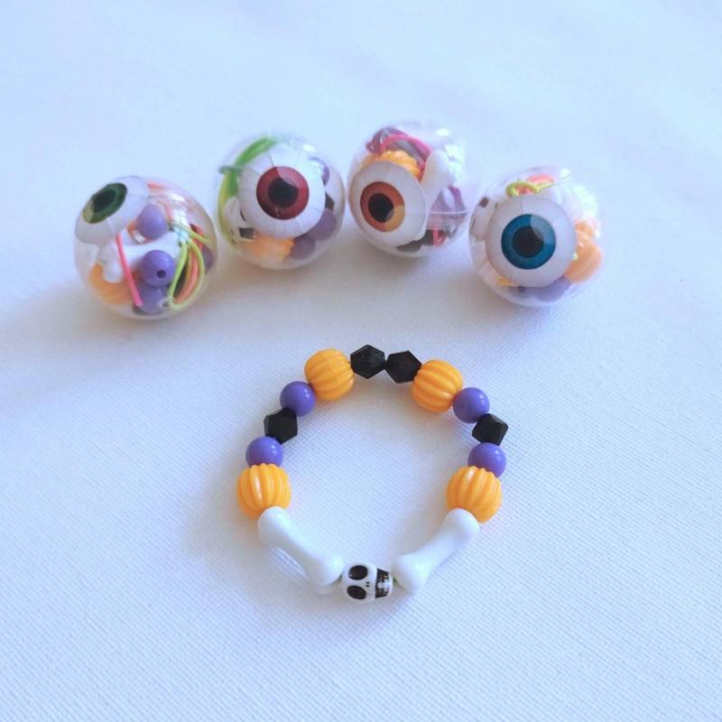 Halloween Armband Herstellung Kit | Halloween-Aktivität Gastgeschenk von MittePrestige