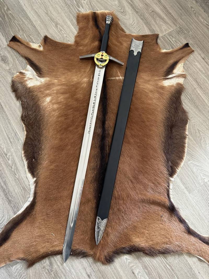 Schwert - Witcher Silver Aus Der Netflix-Serie Besonders Lang von Mittelalterland