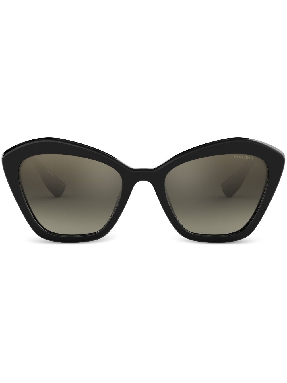 Miu Miu Eyewear Cat-Eye-Sonnenbrille - Schwarz von Miu Miu Eyewear