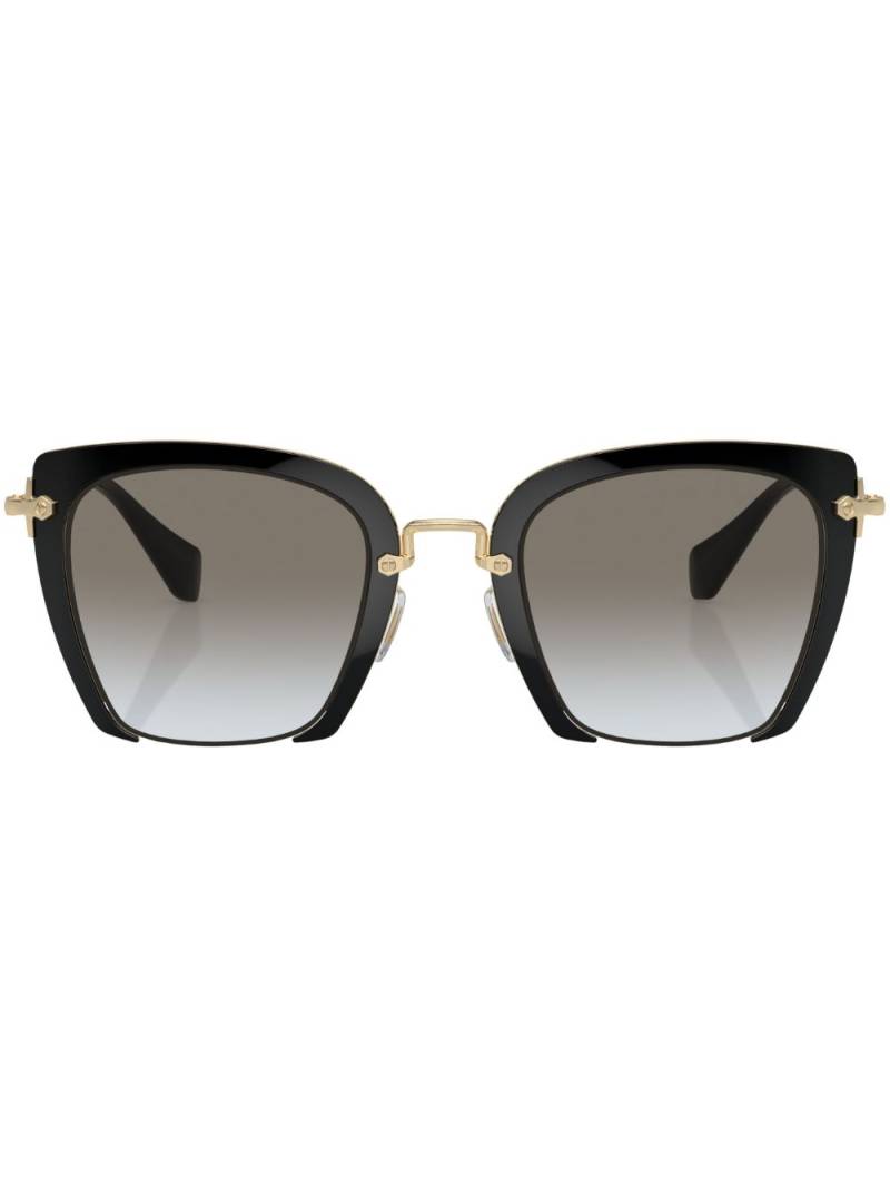 Miu Miu Eyewear 'Rasoir' Sonnenbrille - Schwarz von Miu Miu Eyewear