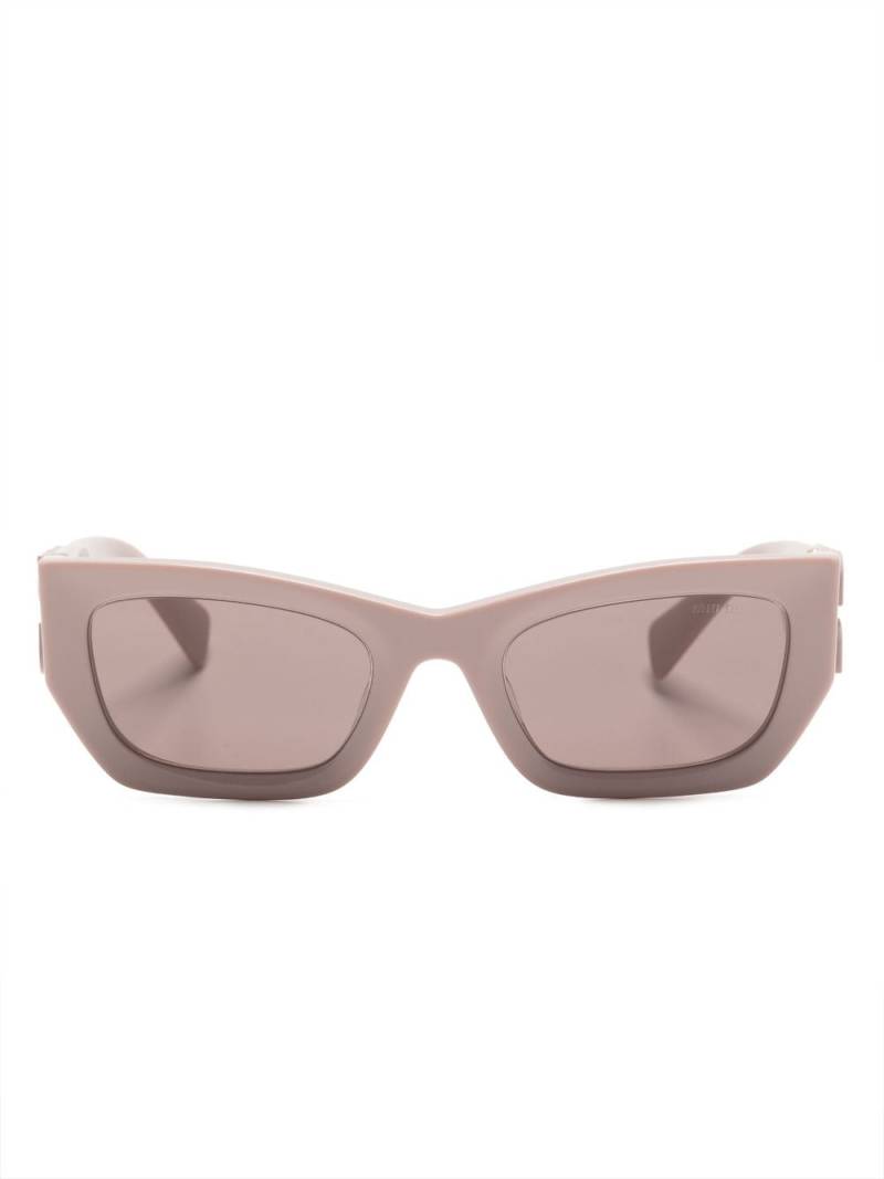 Miu Miu Eyewear Sonnenbrille mit eckigem Gestell - Rosa von Miu Miu Eyewear