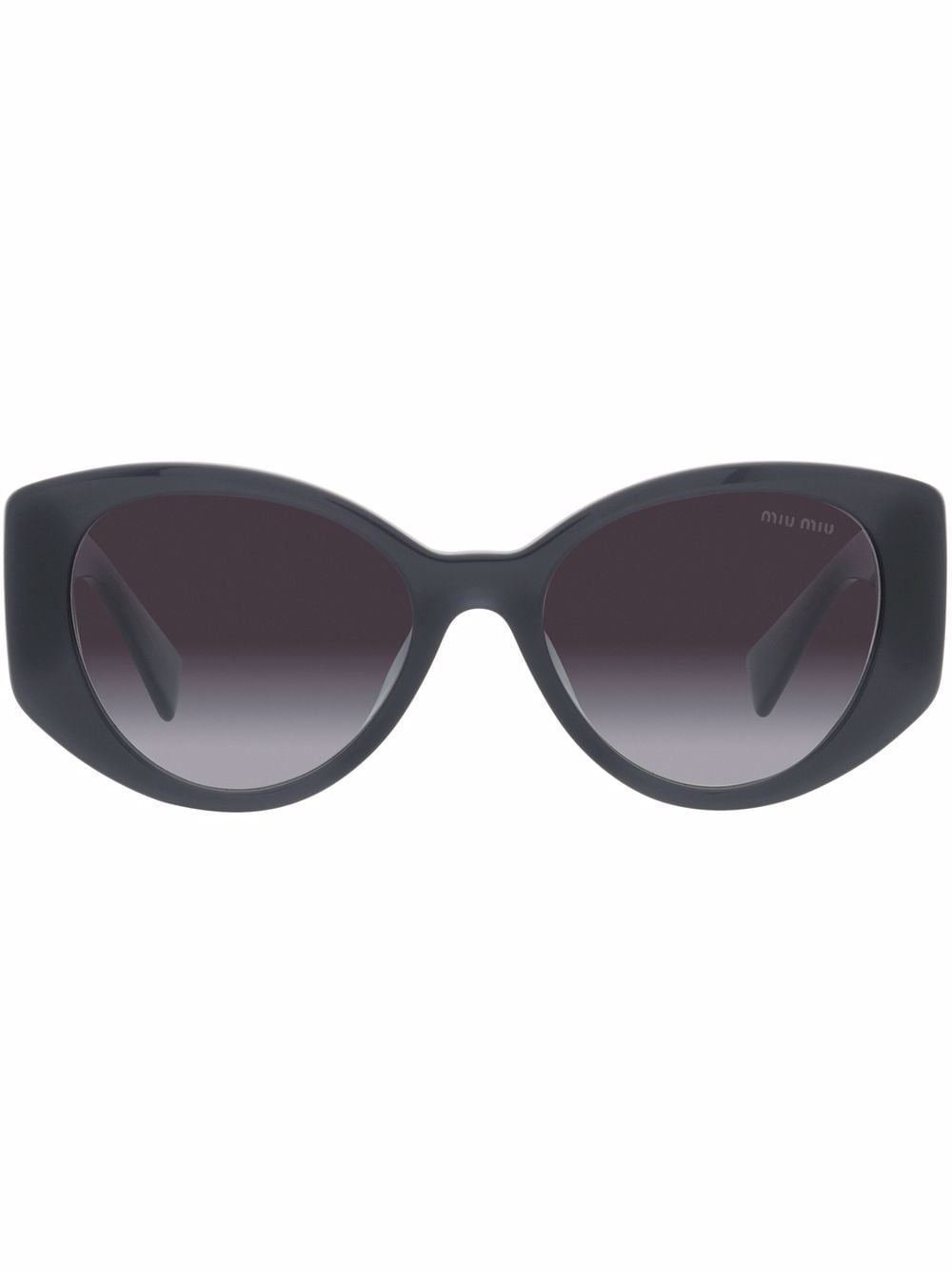 Miu Miu Eyewear Sonnenbrille mit Cat-Eye-Gestell - Grau von Miu Miu Eyewear