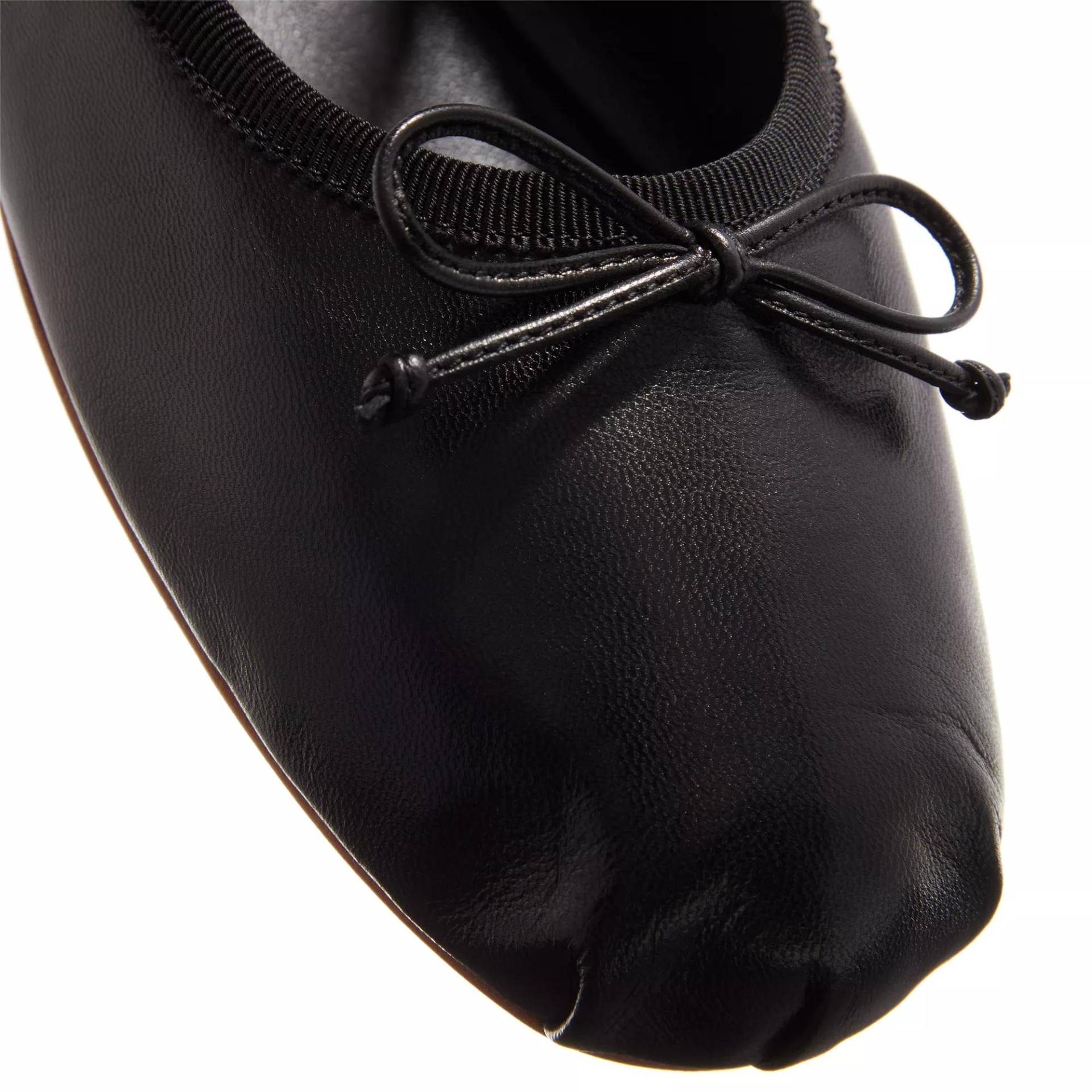 Miu Miu Loafers & Ballerinas - Leather Ballerinas - Gr. 38 (EU) - in Schwarz - für Damen von Miu Miu