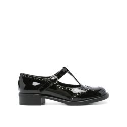 Miu Miu Schwarze Leder Mary Jane Pumps von Miu Miu