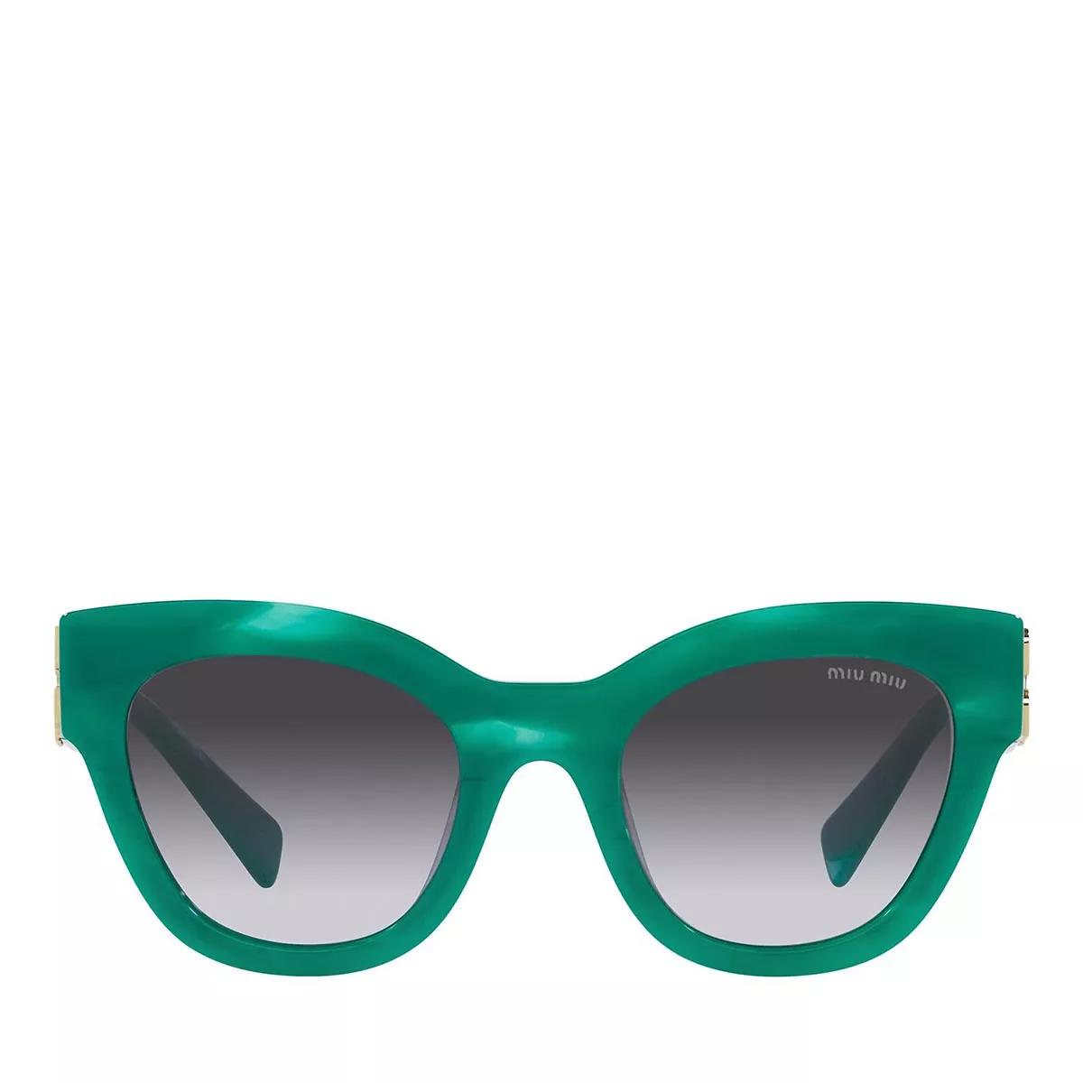 Miu Miu Sonnenbrille - 0MU 01YS - Gr. unisize - in Grün - für Damen von Miu Miu