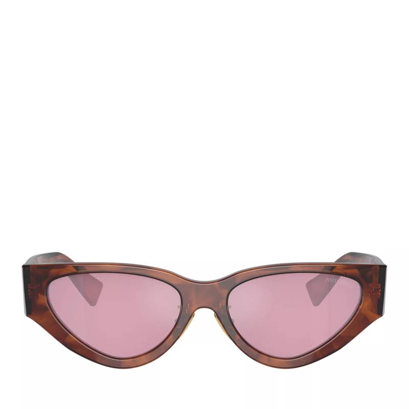 Miu Miu Sonnenbrille - 0MU 03ZS - Gr. unisize - in Braun - für Damen von Miu Miu