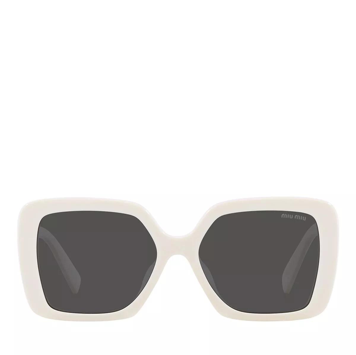 Miu Miu Sonnenbrille - 0MU 10YS - Gr. unisize - in Weiß - für Damen von Miu Miu
