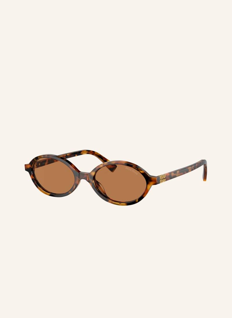 Miu Miu Sonnenbrille Mu 04zs braun von Miu Miu