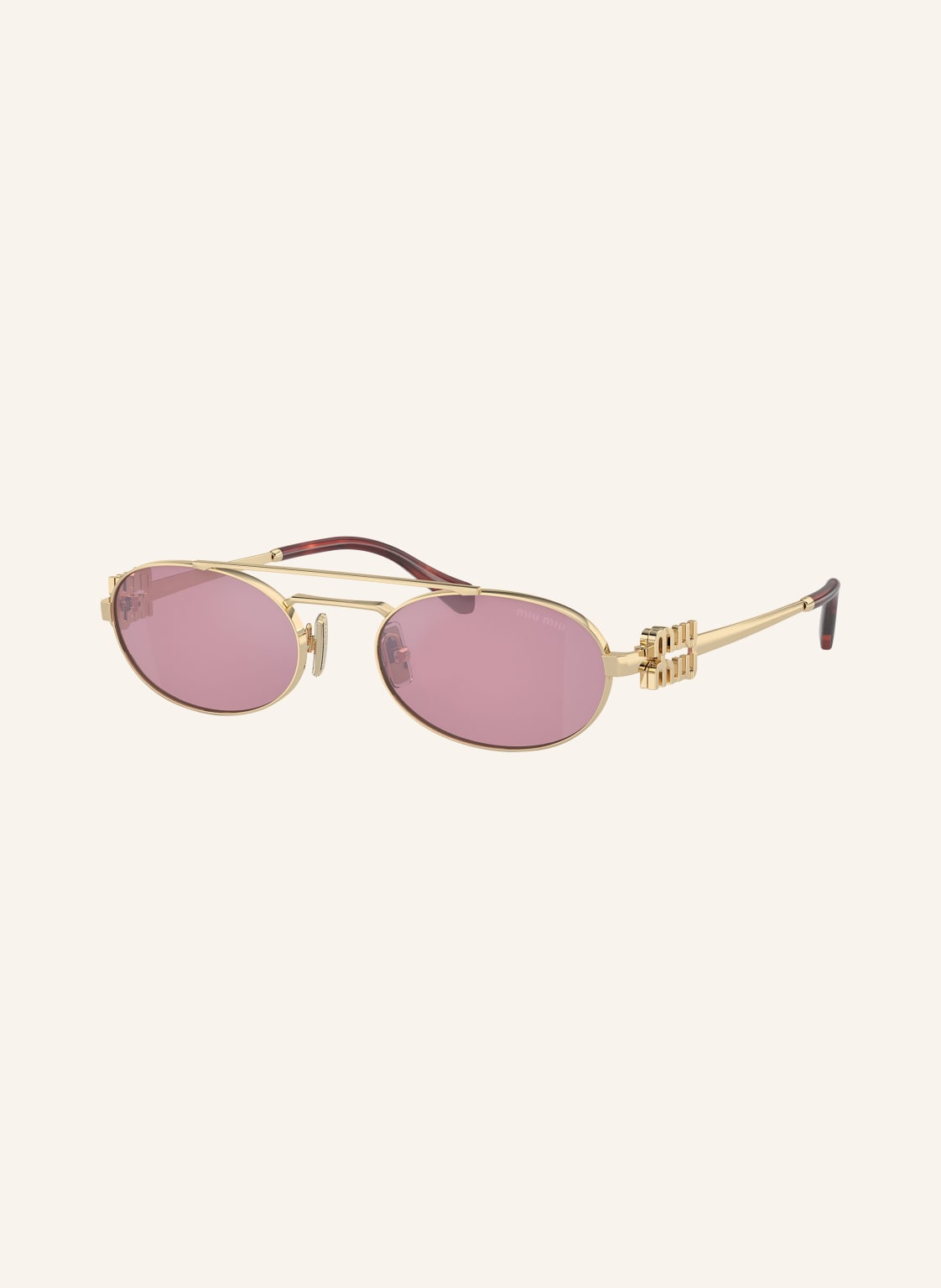 Miu Miu Sonnenbrille Mu 54zs gold Miu Miu Sonnenbrille Mu 54zs gold von Miu Miu