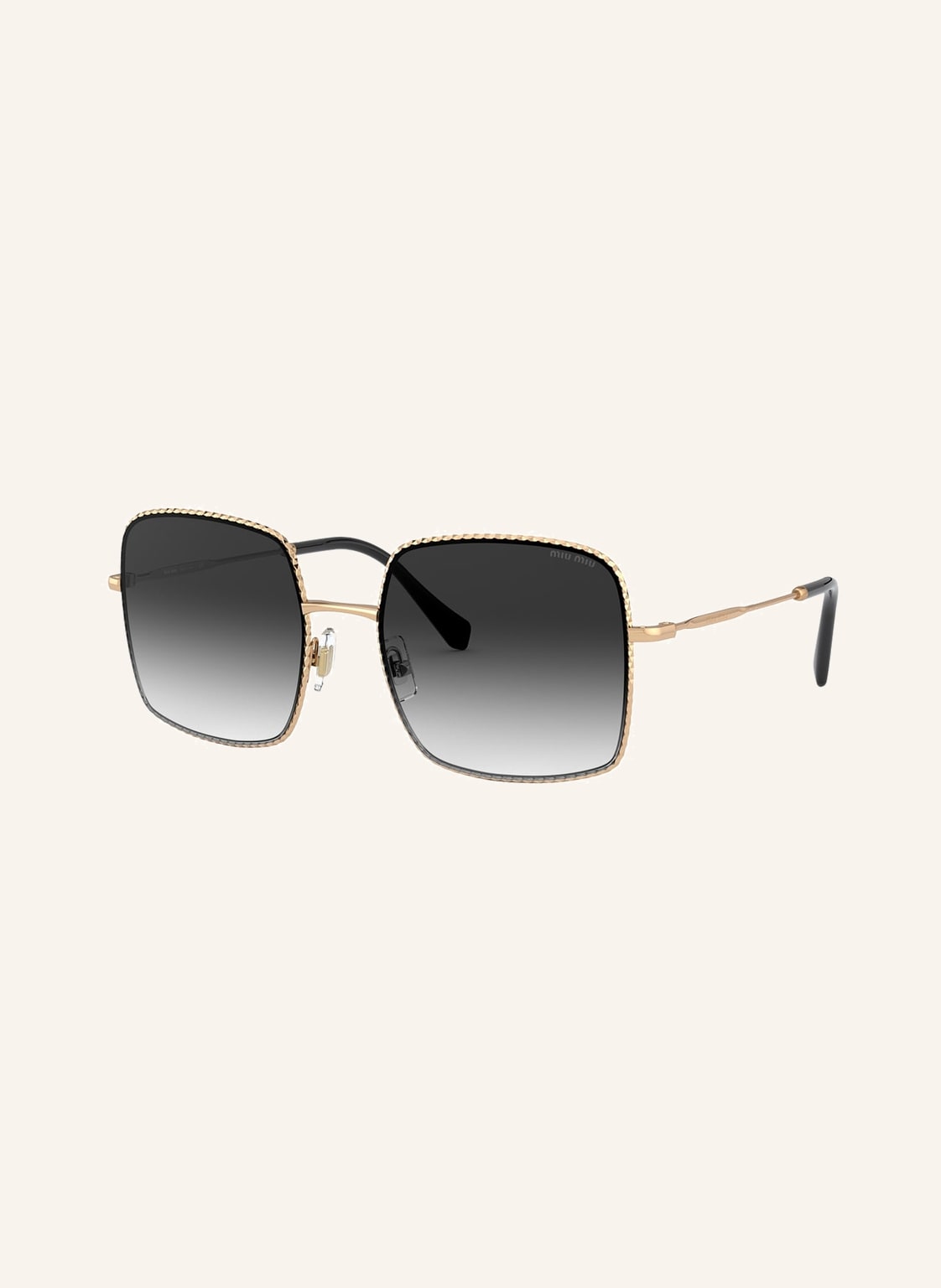 Miu Miu Sonnenbrille Mu 61vs gold von Miu Miu