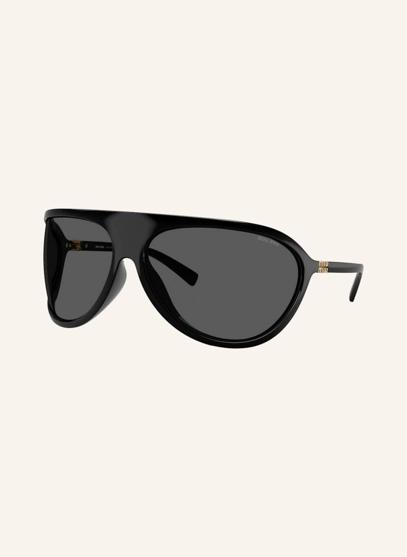 Miu Miu Sonnenbrille Mu a01s schwarz von Miu Miu