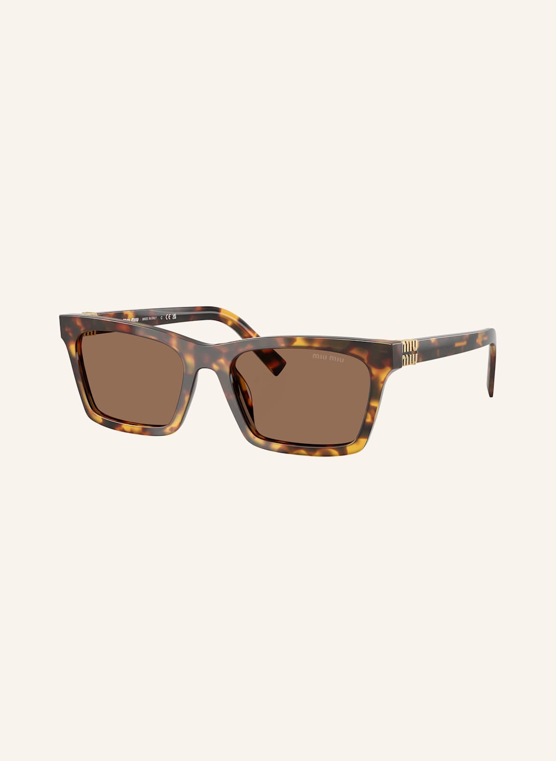Miu Miu Sonnenbrille Mu a05s braun Miu Miu Sonnenbrille Mu a05s braun von Miu Miu