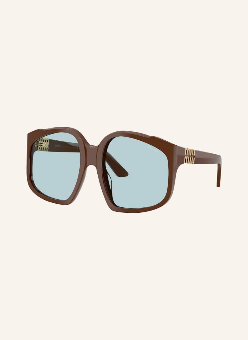 Miu Miu Sonnenbrille Mu a07s braun von Miu Miu