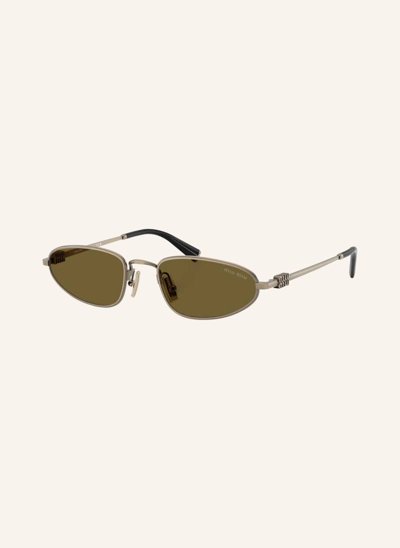 Miu Miu Sonnenbrille Mu a52s gold von Miu Miu
