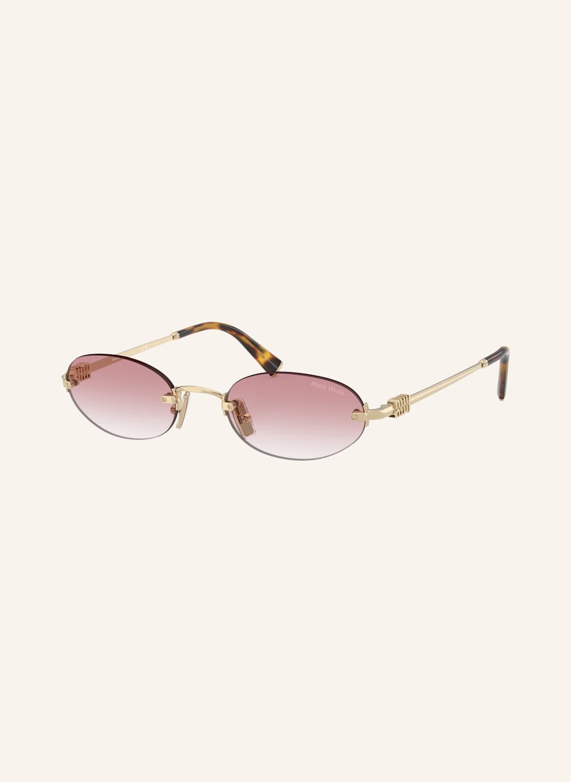 Miu Miu Sonnenbrille Mu a54s gold Miu Miu Sonnenbrille Mu a54s gold von Miu Miu
