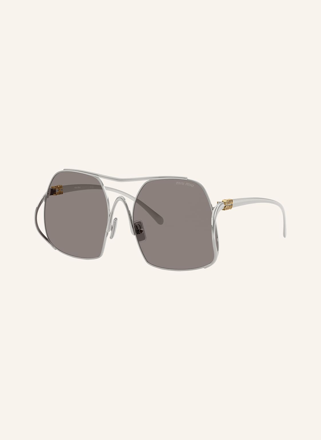 Miu Miu Sonnenbrille Mu a55s silber Miu Miu Sonnenbrille Mu a55s silber von Miu Miu