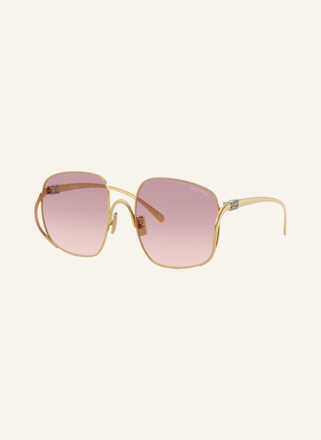 Miu Miu Sonnenbrille Mu a57s gold von Miu Miu