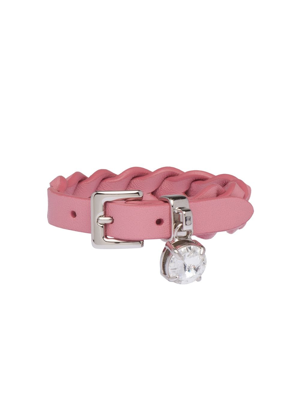 Miu Miu Gewebtes Lederarmband - Rosa von Miu Miu