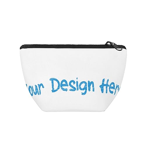 Kulturbeutel Tragbare Tasche Kundenspezifisches Bild mit Text Beste Freundin Geschenk zu Meinem Mädchen Lustige Mädchen Geschenke, Schwarz , Einheitsgröße von Miujonvy