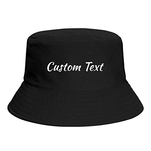 Miujonvy Fischerhut für Männer Custom Text Fischerhut Outdoor Summer Travel Wander Caps von Miujonvy