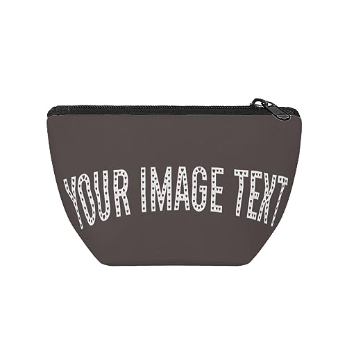 Multifunktionale Make-up-Tasche mit Aufschrift "Your Image Text Here Best Friend Gift to My Girl", lustiges Geschenk für Mädchen, Schwarz , Einheitsgröße von Miujonvy