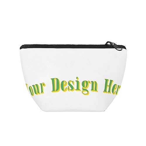 Stilvolle Reise-Make-up-Tasche laden Sie Ihr Bild/Text Beste Freundin Geschenk zu meinem Mädchen lustige Mädchen Geschenke, Schwarz , Einheitsgröße von Miujonvy