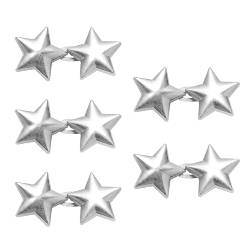 5 Stück Hosen Enger Machen Clip, Verstellbaren Hosenbund Enger Machen, Hose Enger Machen Clip Abnehmbare Hosenknopf zum Enger Machen für Hosen Jeans Damen Rock von Miunpri