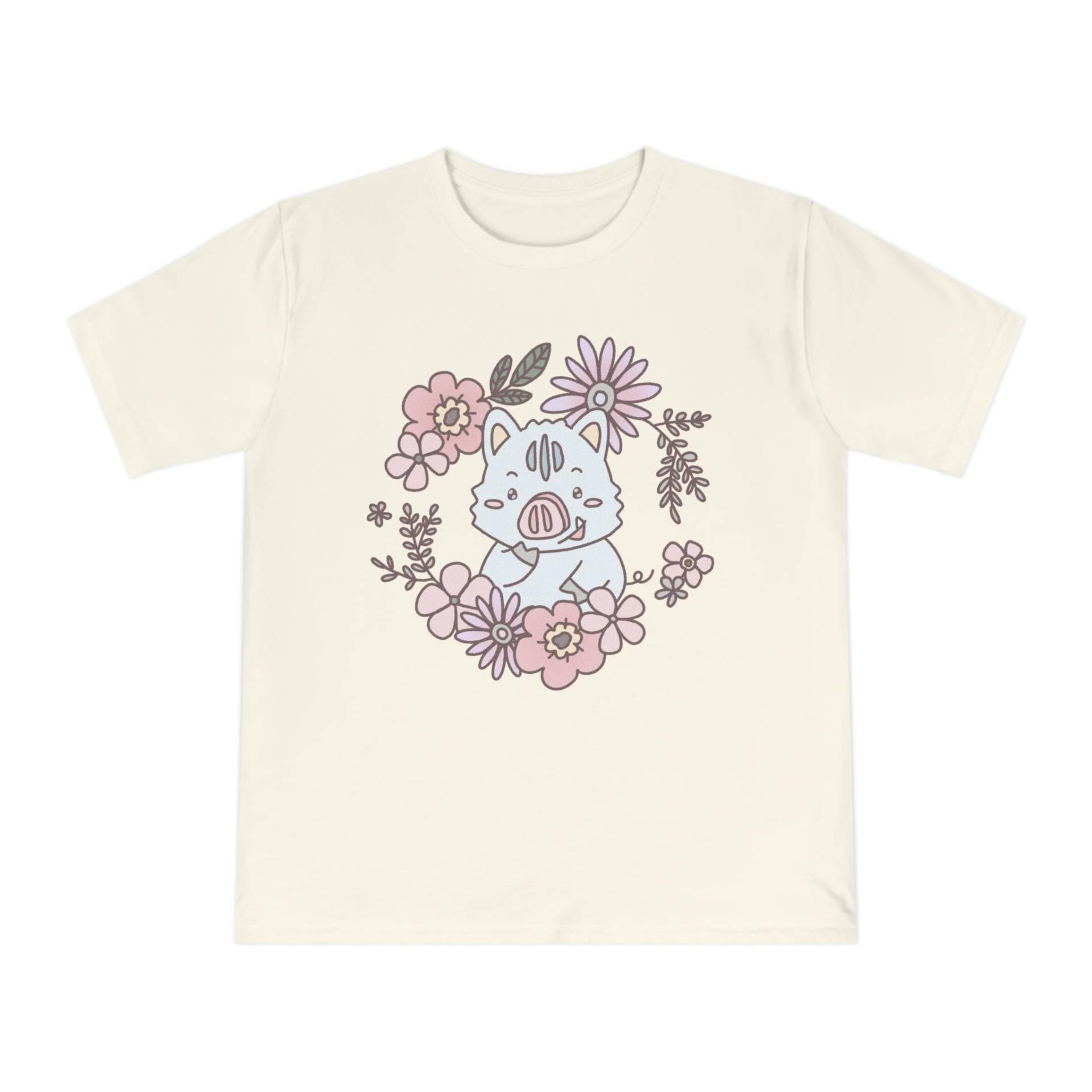 Inocchi's Flower Unisex Shirt From Organic Cotton | Eu Market Inocchi's Flower Unisex Shirt From Organic Cotton | Eu Market von MiusDesignStudio