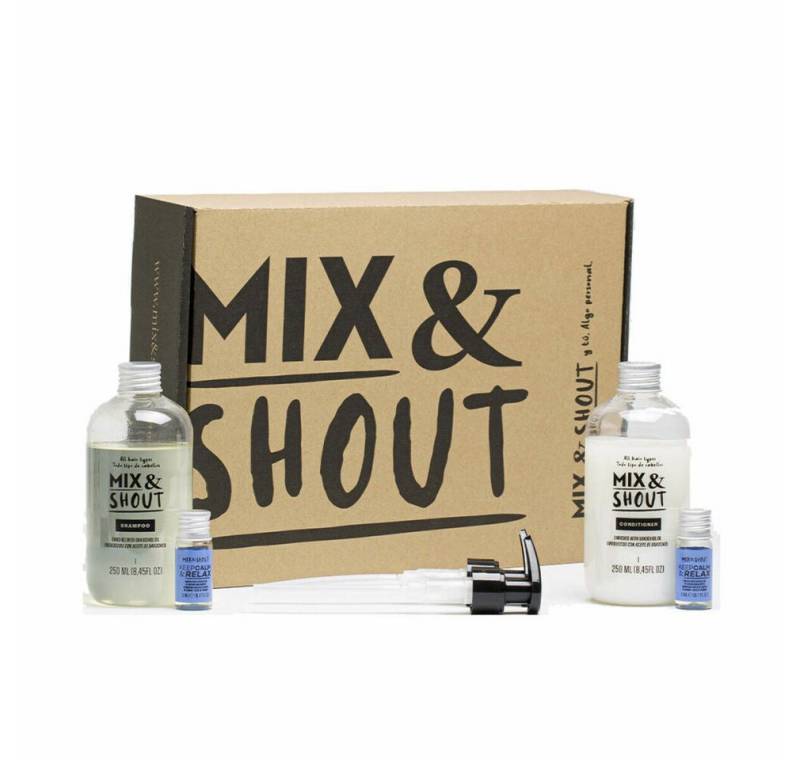 Mix & Shout Haarpflege-Set SOOTHING ROUTINE LOT 4 pz von Mix & Shout