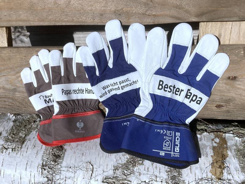 Personalisierte Arbeitshandschuhe Geschenk Vatertag Muttertag Familiengeschenk Bauherr Hausbau Richtfest Personalisierte Arbeitshandschuhe Geschenk Vatertag Muttertag Familiengeschenk Bauherr Hausbau Richtfest von MixToFitShop