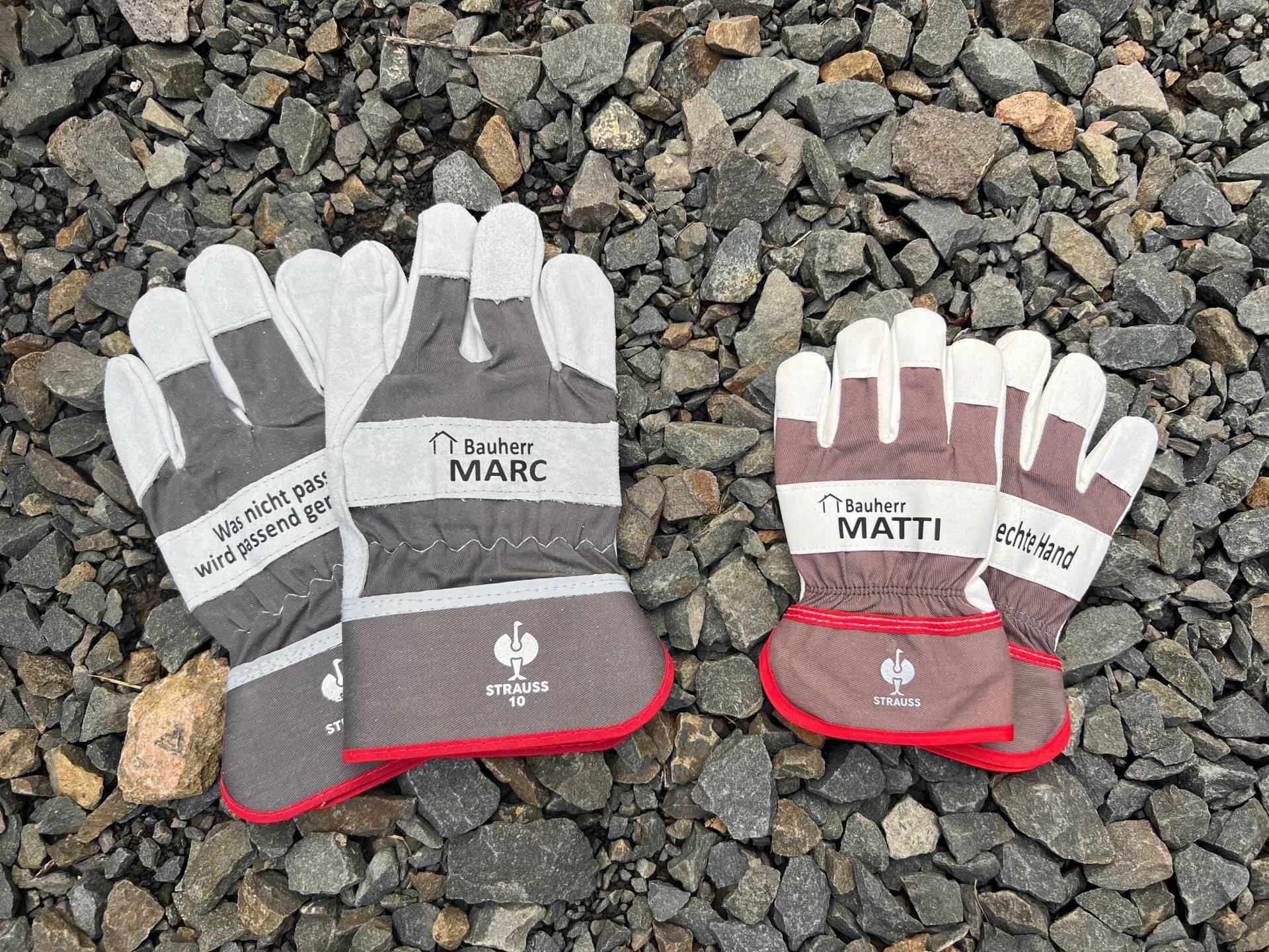 Personalisierte Arbeitshandschuhe Geschenk Vatertag Muttertag Familiengeschenk Bauherr Hausbau Richtfest Personalisierte Arbeitshandschuhe Geschenk Vatertag Muttertag Familiengeschenk Bauherr Hausbau Richtfest von MixToFitShop