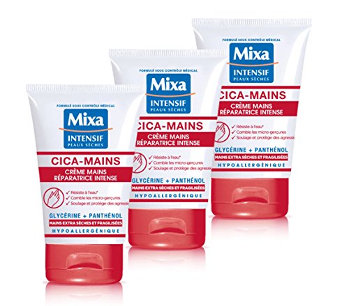 MIXA Cica Intense Handcreme, 3 Stück von Mixa