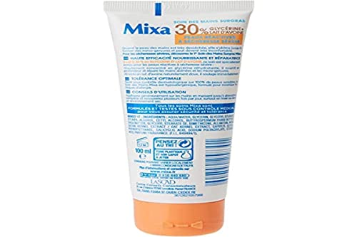 Mixa - Intensif Peaux Sèches – Handpflegecreme, stark fettend für reaktive bis extrem trockene Haut, 100 ml, 1 Stück von Mixa